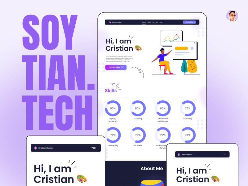 Landing Page Soytian.Tech